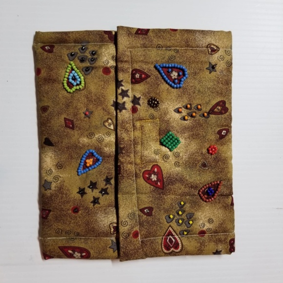 Fabric Stitched Velcro Handbags Purses Crossbody Bags Bundle - Picture 8 of 13